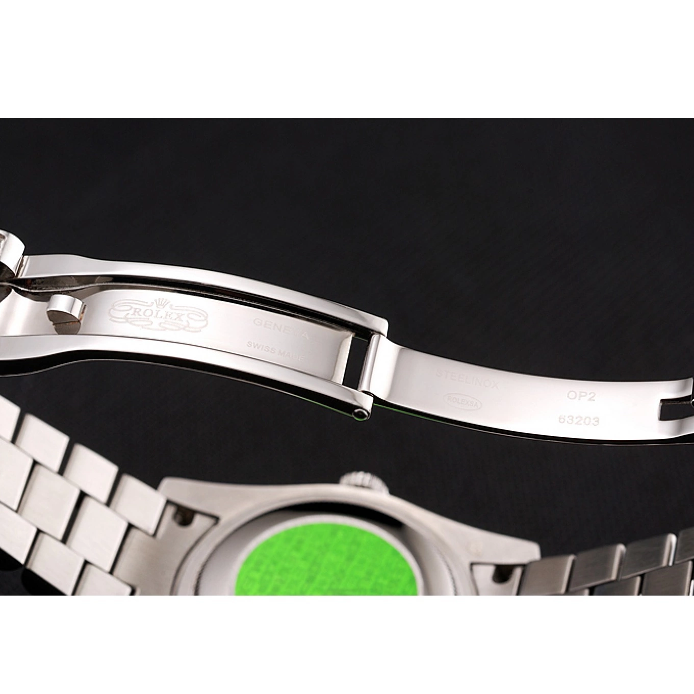 Aaa replica watch Dial Diamond Case Day-Date Diamond Rolex Pave 1453950 Bracelet Diamond Swiss 0518